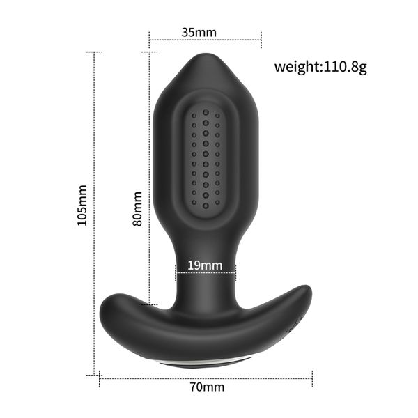 Bliss App - Vibrating Anal Plug zdjęcie 3