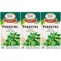 Malwa Herbatka ziołowa pokrzywa 30 g (20 x 1,5 g) x 3 sztuk