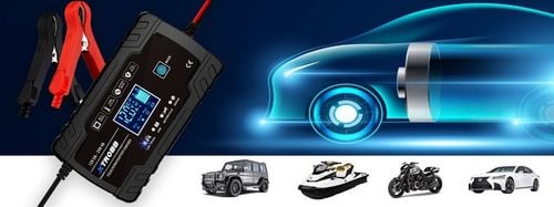 PROSTOWNIK AUTOMATYCZNY Z FUNCJĄ NAPRAWY 12V 24V LED ŁADOWARKA AKUMULATORÓW na Arena.pl