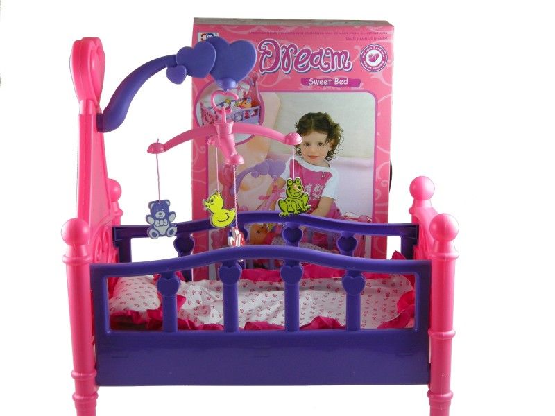 LEAN 476 LOZECZKO DLA LALEK Z KARUZELKA zdjęcie 3