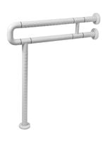 Uchwyt łazienkowy poręcz w kształcie litery U z nogą podpierającą