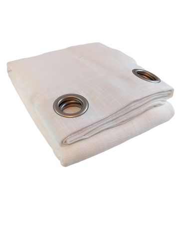 Zasłona Półprzezroczysta Biała 127x175cm 2szt na Arena.pl