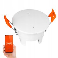 Detektor Radar Czujnik Obecności Ruchu Tuya Zigbee 230V Sufitowy