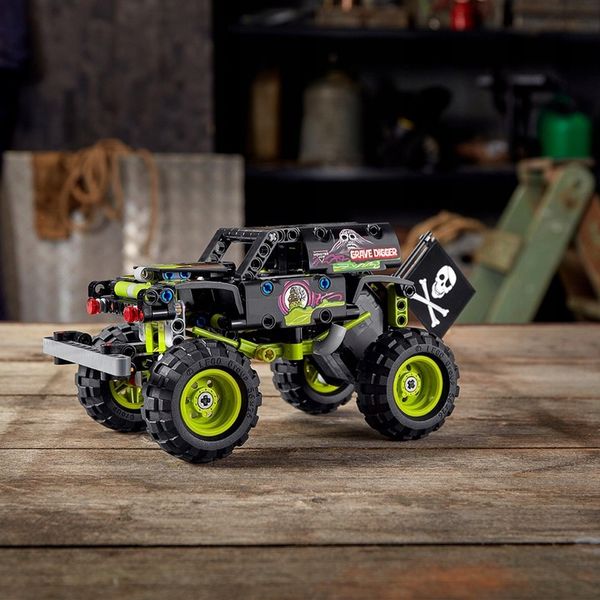 LEGO TECHNIC Monster Jam Grave Digger 42118 + GRATIS List do Mikołaja! zdjęcie 10