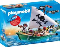 PLAYMOBIL STATEK PIRACKI Z SILNIKIEM PODWODNYM 70151
