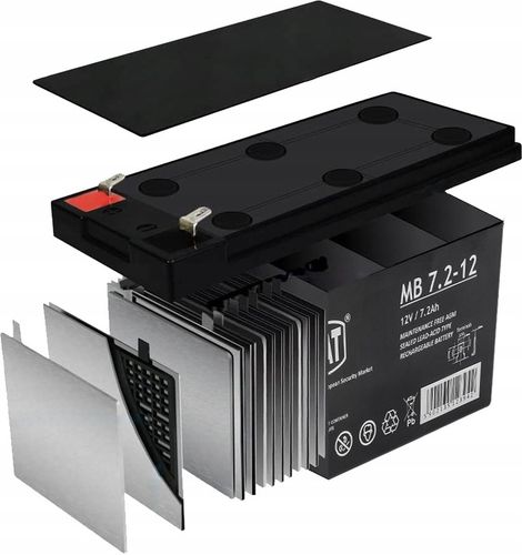 Akumulator AGM BEZOBSŁUGOWY 12V 10Ah (wymiar 7,2Ah/9Ah) ALARM UPS na Arena.pl