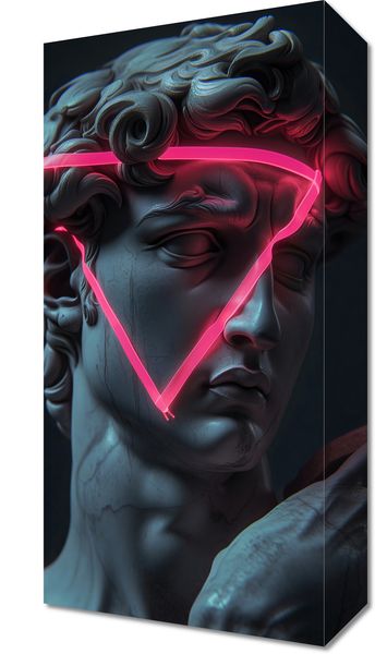 Obraz 20x40cm Neonowy Renesans zdjęcie 1