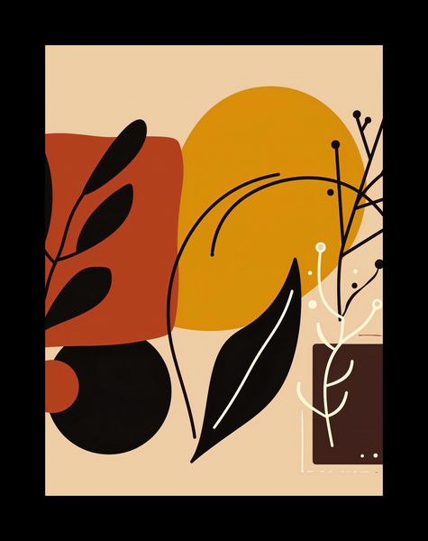 Plakat 15x20cm Ciepłe Kontury zdjęcie 2