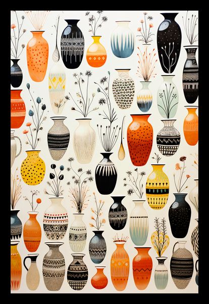 Plakat 20x30cm Symfonia Wazonów zdjęcie 2