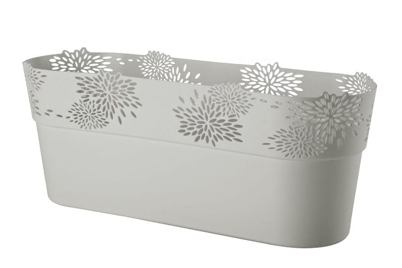 OSŁONKA OWALNA ASTER 32 CM SZARY zdjęcie 1