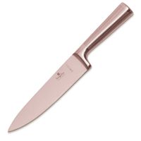 stalowy nóż szefa kuchni berlinger haus 22cm bh-2934 rose gold