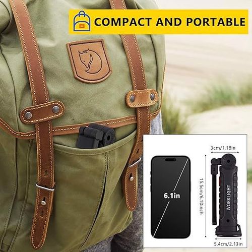 Latarka Akumulatorowa LED 2 szt Kempingowa na USB na Arena.pl