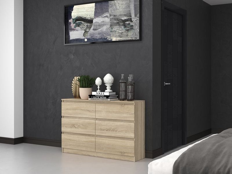 KOMODA MALWA M6 120 - DĄB SONOMA zdjęcie 7
