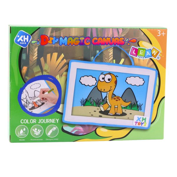 Tablica Do Malowania DIY Magiczna Płótno Pisaki Zmywalne zdjęcie 4