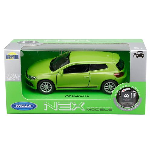 Model 1:34, VW Scirocco, zielony na Arena.pl