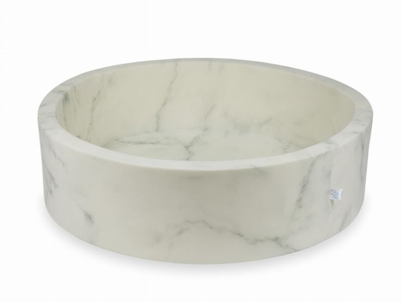 Suchy basen 110x30 marmur bez piłeczek zdjęcie 1