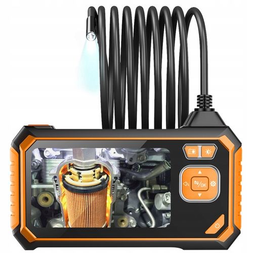 KAMERA INSPEKCYJNA ENDOSKOP 5M USB + WYŚWIETLACZ FULL HD na Arena.pl