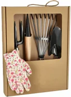 ZESTAW OGRODNICZY MINI GRABKI ŁOPATKA WIDEŁKI