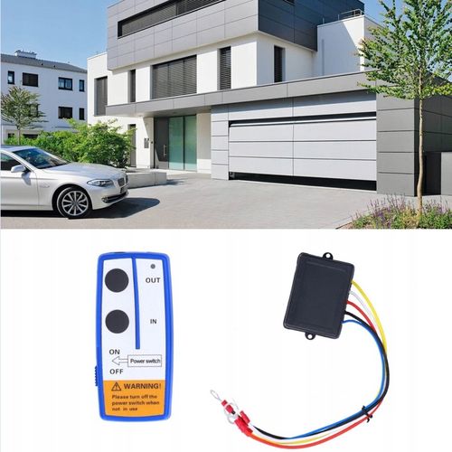 PILOT DO WYCIĄGARKI LAWETY JEEP BEZPRZEWODOWY RADIOWY 12V WCIĄGARKI WINDY na Arena.pl