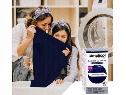 Simplicol Barwnik Granatowy do Ubrań Tkanin Granat na Arena.pl