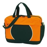 Torba na dokumenty PI, czarny, pomarańczowy