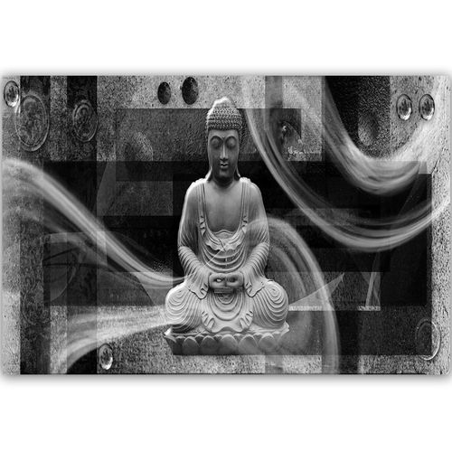Obraz na płótnie - Canvas, Nowoczesny Budda 3 60x40 na Arena.pl