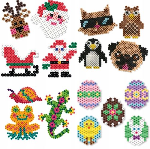 Koraliki Do Prasowania Szablony Prasowanka Zestaw Szablony Kuferek Brelok na Arena.pl