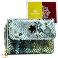 portfel damski skórzany ptn 423229-sfl-6228 blue