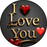 Opłatek na tort Serduszka Miś Misie Okazjonalny Tekst Love