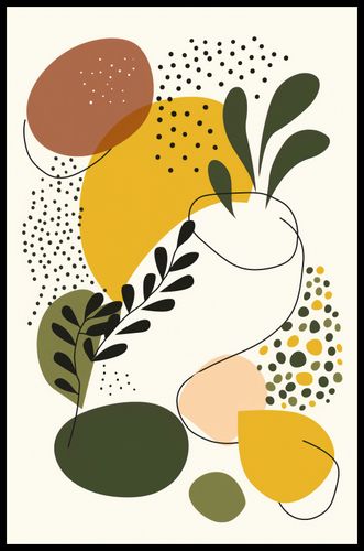 Plakat 53x81cm Botaniczne Impresje na Arena.pl