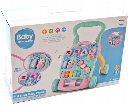 CHODZIK PCHACZ JEŹDZIK DLA DZIECI EDUKACYJNY INTERAKTYWNY PIANINKO STOLIK na Arena.pl