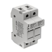 Qoltec Podstawa bezpiecznikowa + bezpiecznik DC 2P 1000V 30A 10x38 solar
