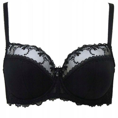 AVA stanik biustonosz półusztywniany wygodny AV-1030 SEMI-SOFT czarny 85G na Arena.pl