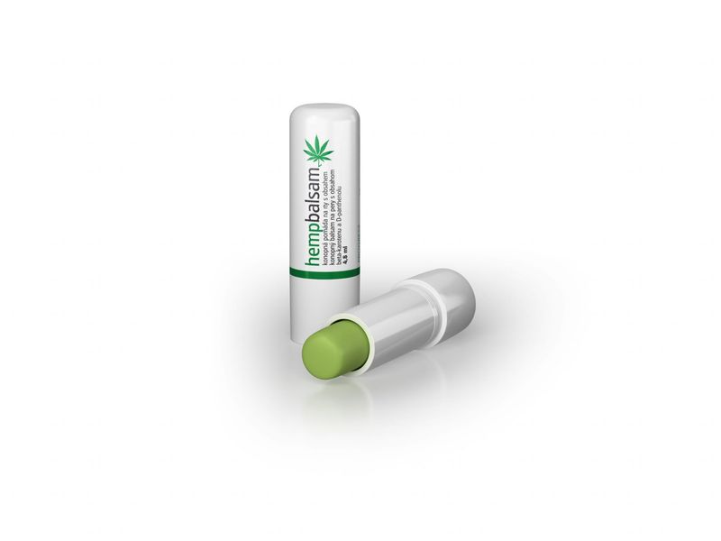 Konopna pomadka do ust, balsam, sztyft - HC Medicprogress - 4,8 ml zdjęcie 1