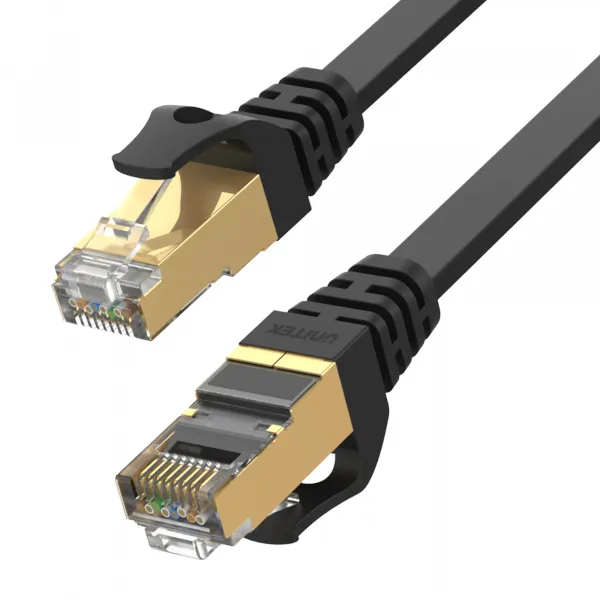 Unitek Kabel sieciowy płaski Ethernet Cat.7 2 m zdjęcie 2