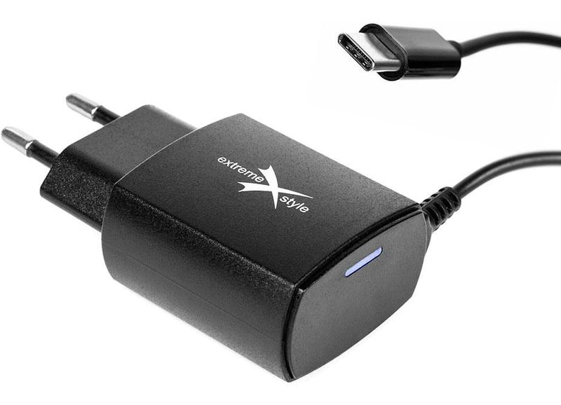 Ładowarka sieciowa USB Typ-C 2.1A NTC21C zdjęcie 1