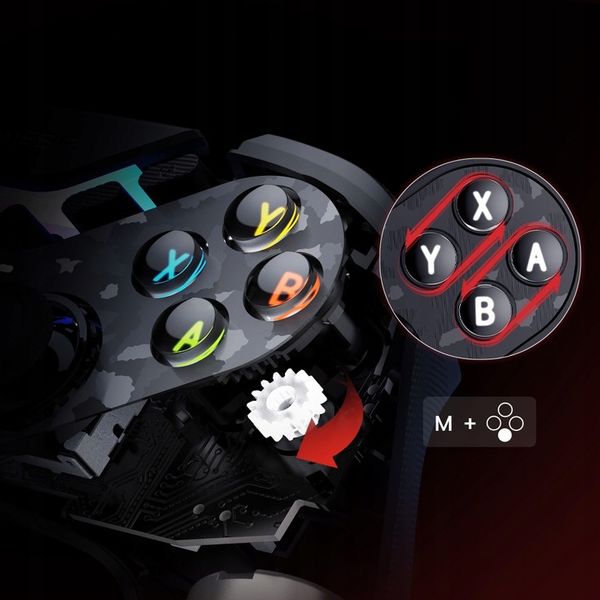 Bezprzewodowy kontroler gamepad GameSir Tarantula Pro PC/Switch/iOS/Android zdjęcie 16