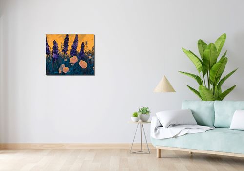 Obraz 60x50cm Złoty Ogród na Arena.pl
