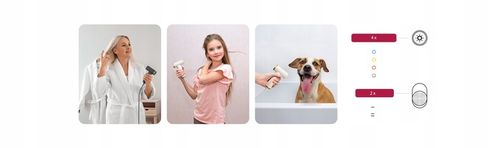 Mocna Super Mała Suszarka do Włosów COSHARE SuperMINI Podróżna 800W na Arena.pl