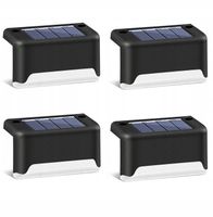 4x Lampa SOLARNA Ogrodowa LED na Schody Taras
