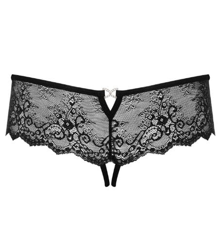 Koronkowe figi z otwartym krokiem L/XL na Arena.pl