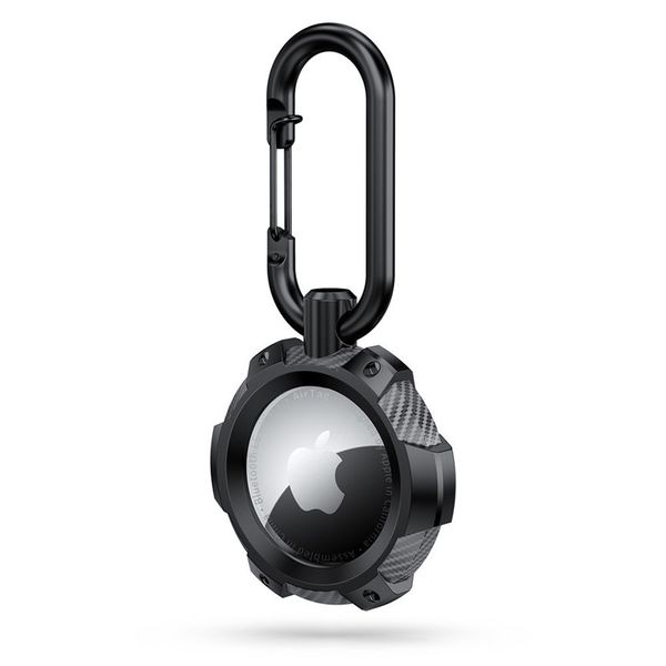 TECH-PROTECT TPUCARBON APPLE AIRTAG BLACK zdjęcie 1