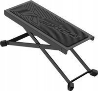 Regulowany składany podnóżek gitarowy do gitary metal Roxtone PGS410-BK