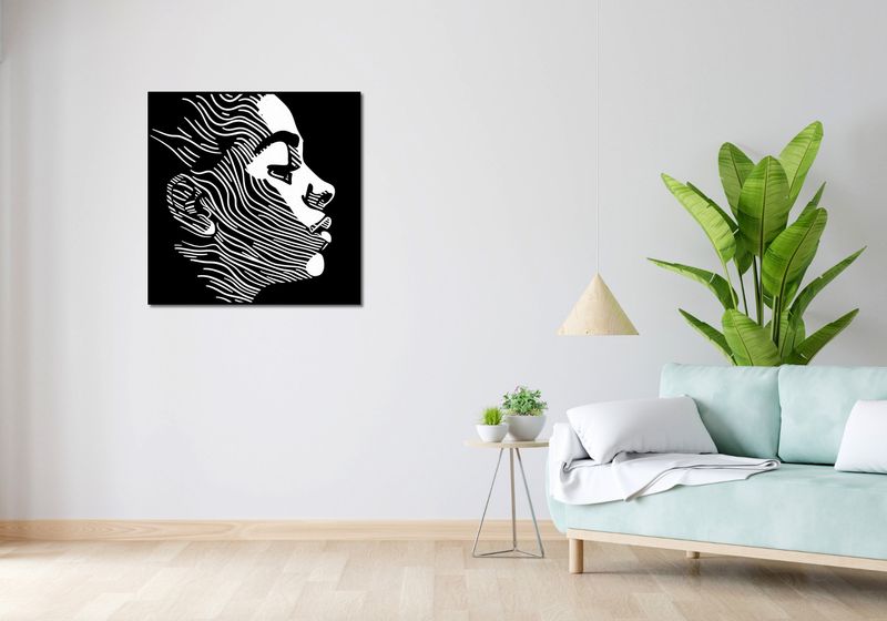 Plakat 80x80cm Linie Wyrazu zdjęcie 4