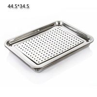 Taca Kuchenna - Śniadaniowa - Ze Stali nierdzewnej L Stal