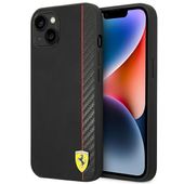 Etui Ferrari do iPhone 15 Plus, iPhone 14 Plus, Czarny