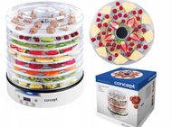 XL DUŻA SUSZARKA SPOŻYWCZA GRZYBÓW WARZYW OWOCÓW ZIÓŁ RAW FOOD 500W