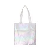 Torba 34 x 36 cm do sublimacji - efekt holo - biały