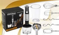 BLENDER RĘCZNY MIKSER WIELOFUNKCYJNY TRYB TURBO 1500 W KRUSZY LÓD 7W1 MOCNY