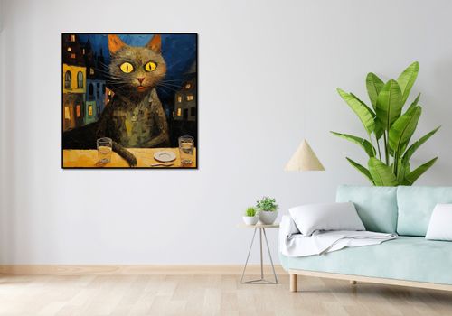 Plakat 100x100cm Nocny Obserwator na Arena.pl
